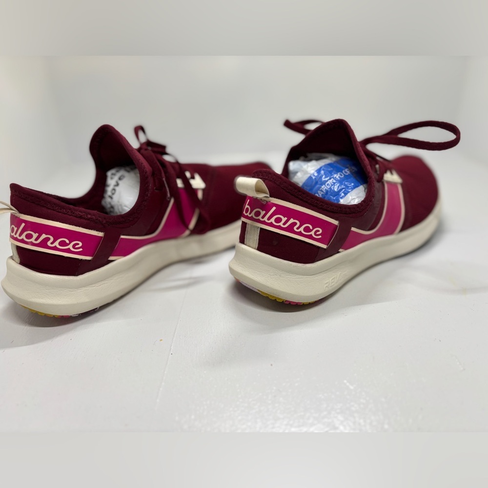 New Balance Nergize Sport Women’s 7.5 Burgundy FuelCore Slip-On Sneakers Lightwe - Picture 6 of 12